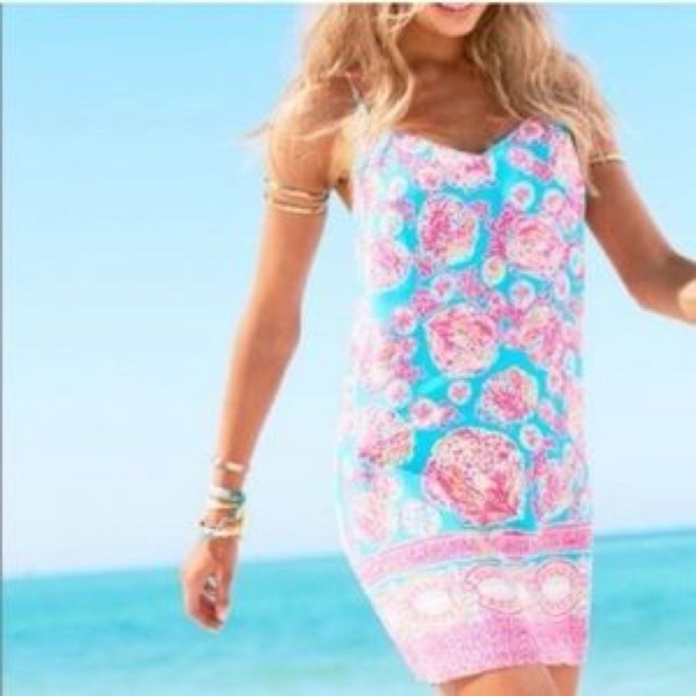 Lilly Pulitzer Dusk Silk Slip Dress